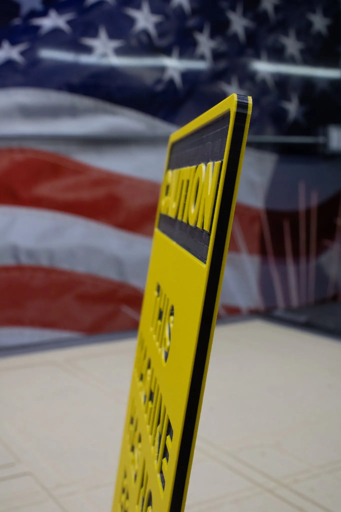 Caution This Machine Has No Brain, Use Your Own Core Signworks