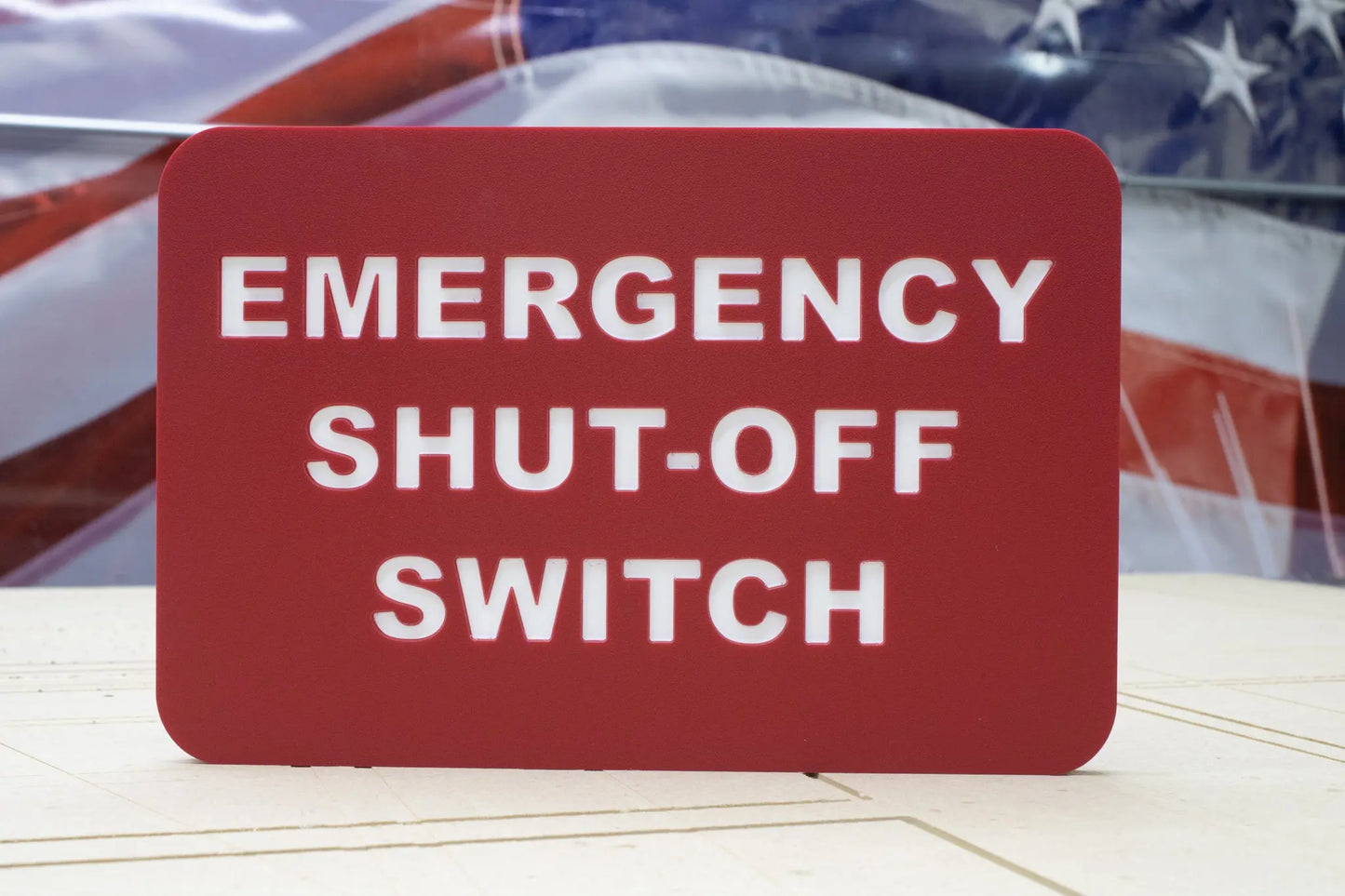 Emergency Shut-Off Switch Core Signworks