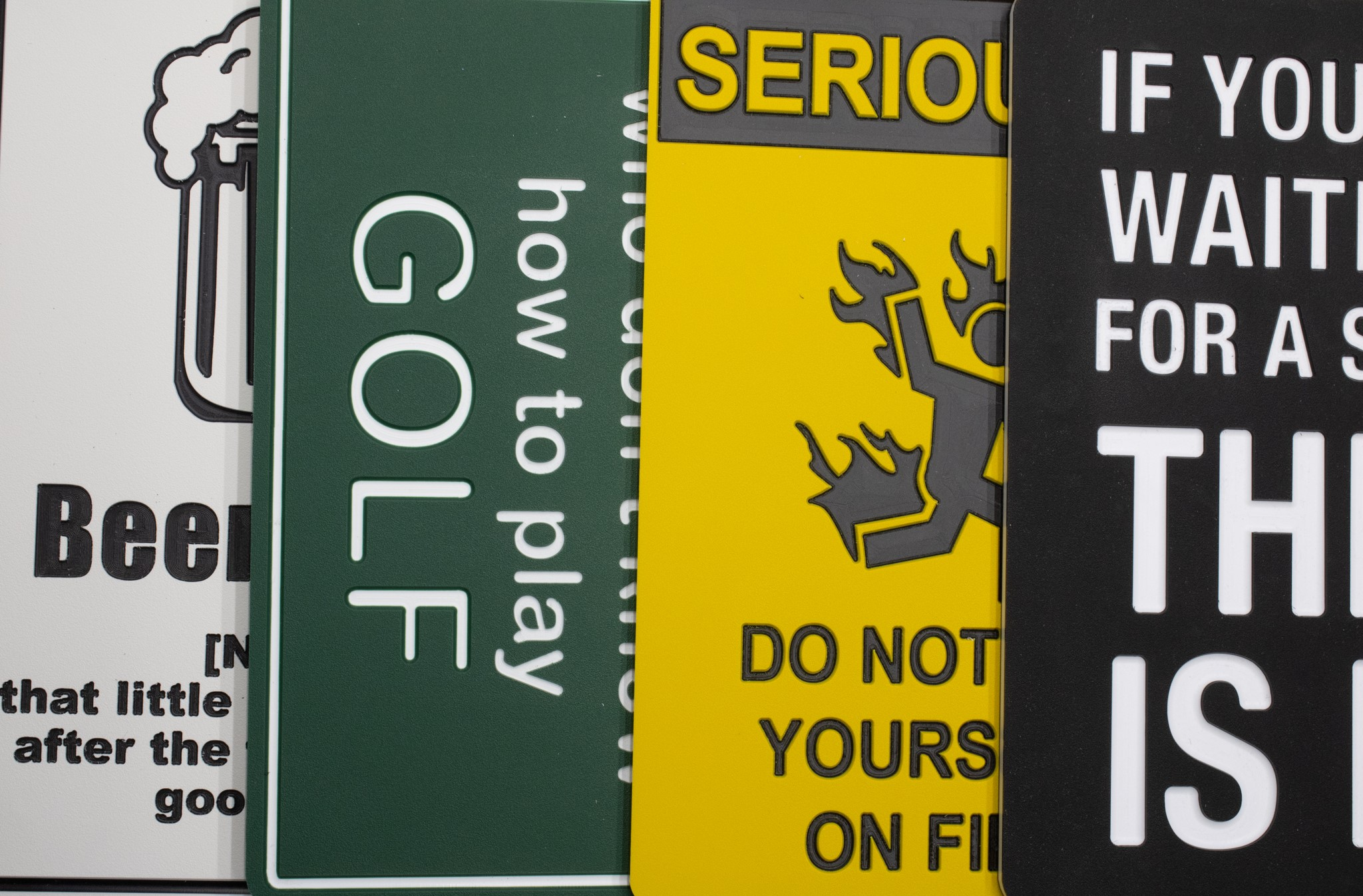 Comedic Signs - Core Signworks