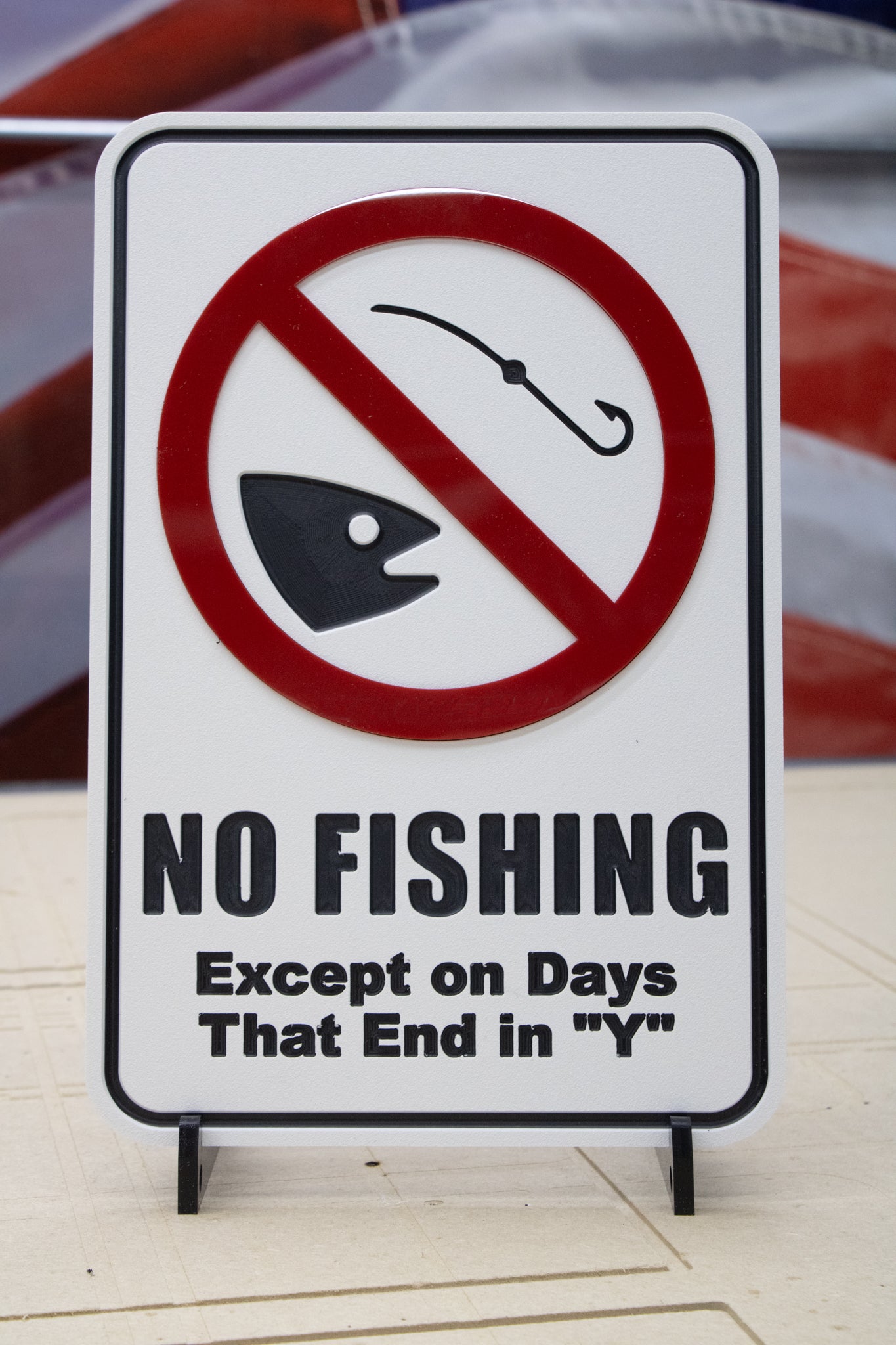 No Fishing, Except on Days That End in Y