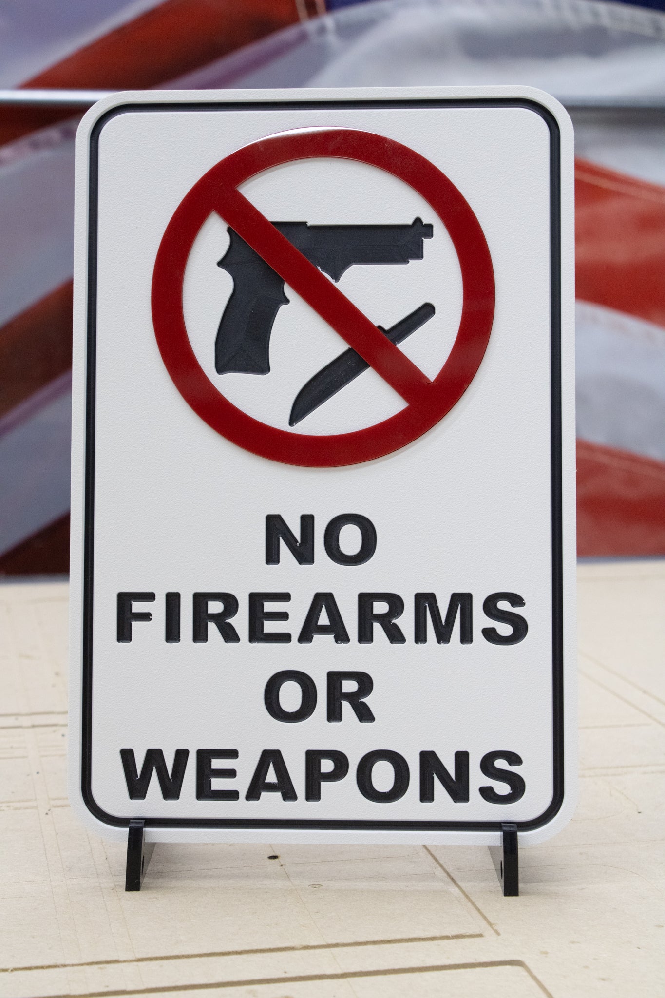 No Firearms or Weapons