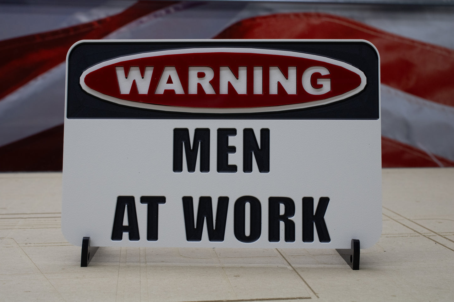 Warning Men At Work