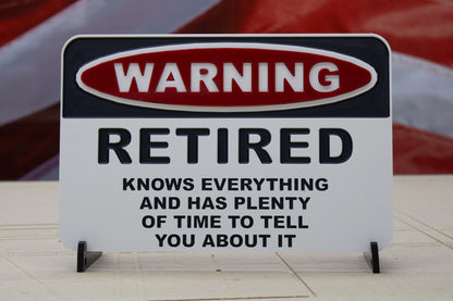 Warning Retired